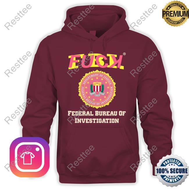 Reverse Dying Fuck FBI Hoodie