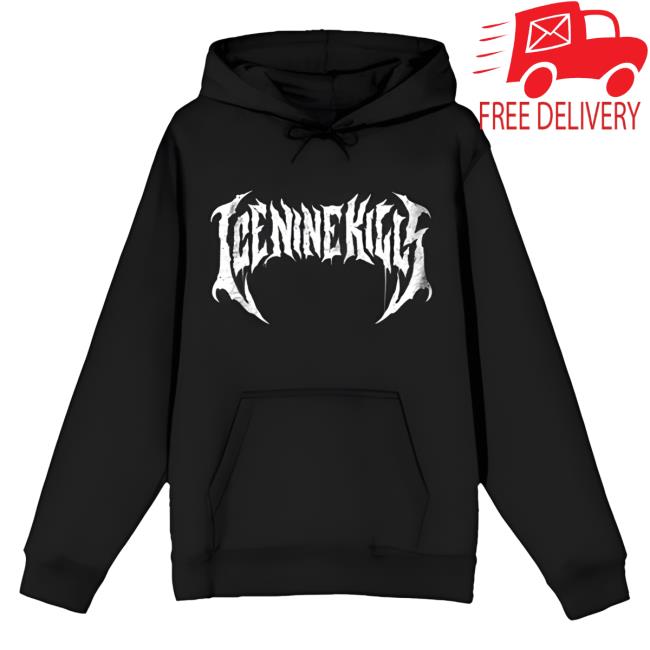 Official Ice Nine Kills Merch Silence Welcome To Horrorwood Pullover Hoodie IceNineKills