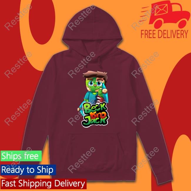 Beckbrojack Merch Beckbrojack Gray Sweatshirt