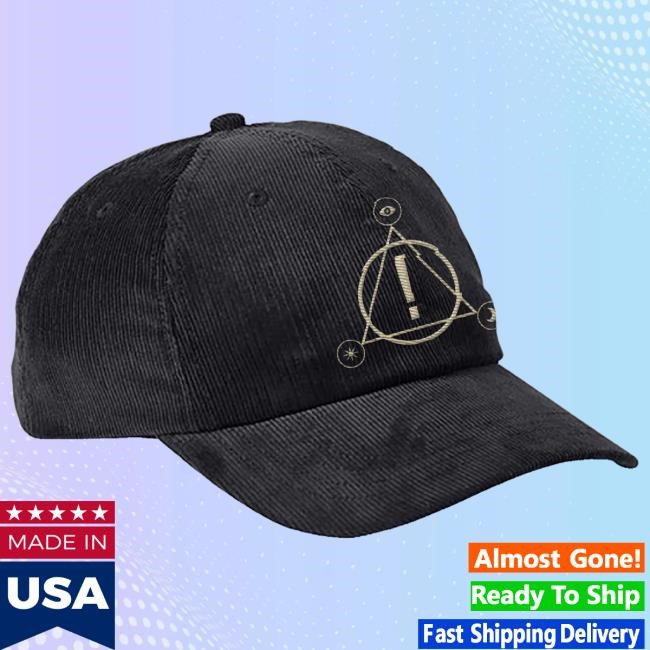 Official Panic! At The Disco Merch Store Corduroy Dad Hat Panic! At The Disco