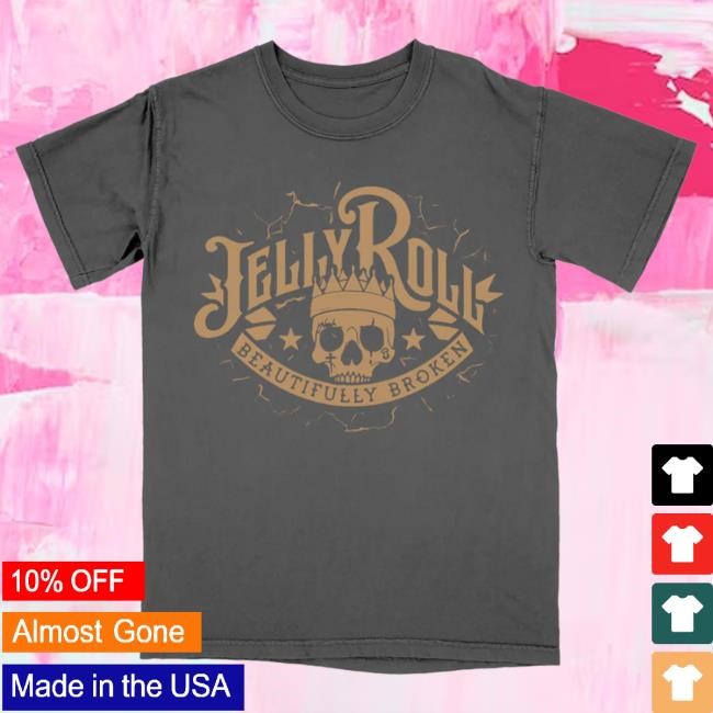 Official Jelly Roll Merch Store Jelly Roll Banner Logo Shirt