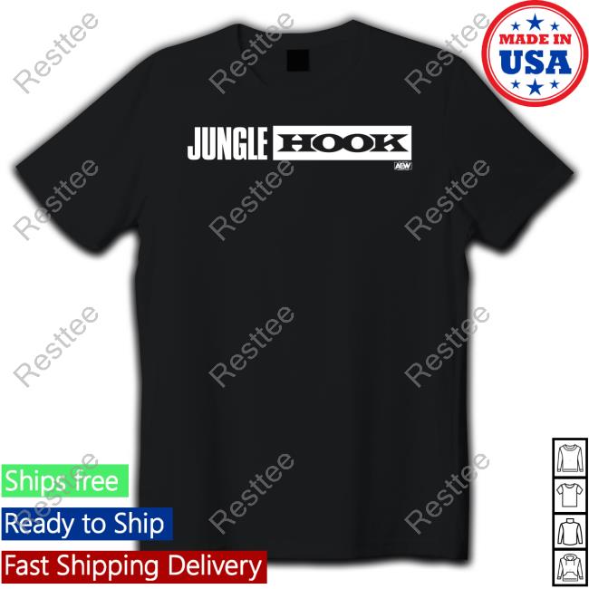 Aew All Elite Wrestling Jungle Hook Shirt