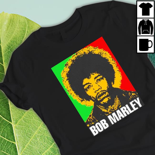 Jimi Hendrix Bob Marley Shirt