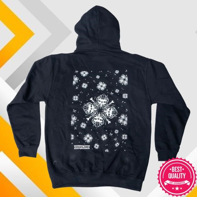 Download Festival Snowflake Popover Hoodie Download Festival Merch Store Shop Official