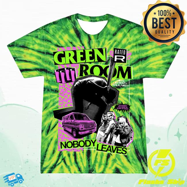 Official Studiohouse Designs Merch Store Green Room Tiedye T Shirt Toxic Waste Studiohouse Designs Apparel Clothing Shop StudiohouseDesigns