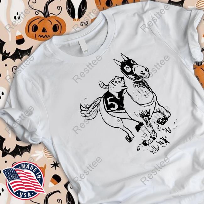 Jockey Cat Riding Horse Shirt Hoodie