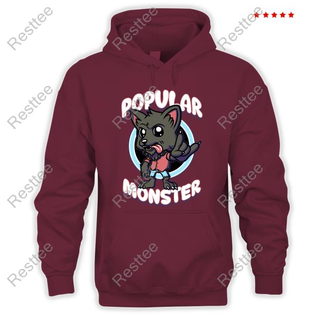 Cartoon Wolf T Shirt Popular Monster Hoodie