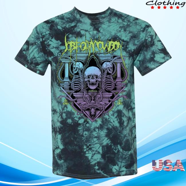 Official Down Right Merch Job For A Cowboy - Altar Of Skulls T-Shirt