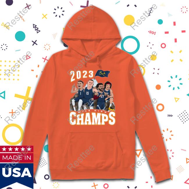 Official Barstool Sports Merch Mile High Champions 2023 Tee Shirt