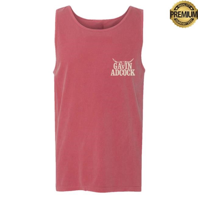 Official Gavin Adcock I Survived Tank Top Shirt