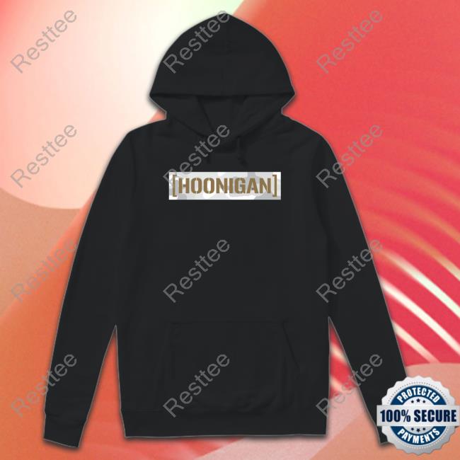 Official Hoonigan Merch Hoonigan Lia Block Snow Camo Censor Bar Hoodie