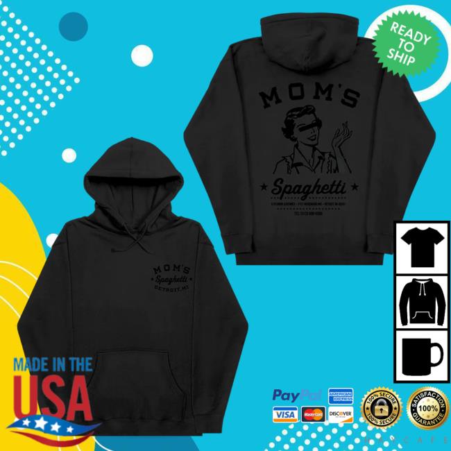Official Eminem Merch Store Slim Shady Eminem Mom's Spaghetti Chef New Shirt (Black On Black) Eminem Apparel Clothing Shop SlimShady