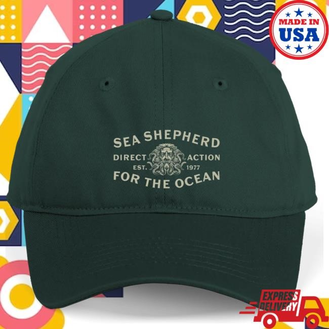 Official Sea Shepherd Store Direct Action Printed Hat