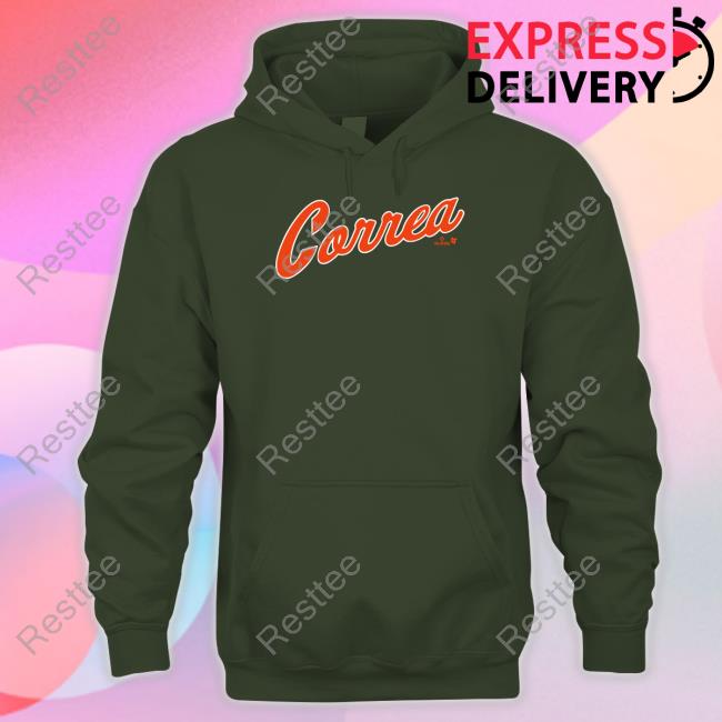 Correa Hoodie Carlos Correa New York Script Shirts