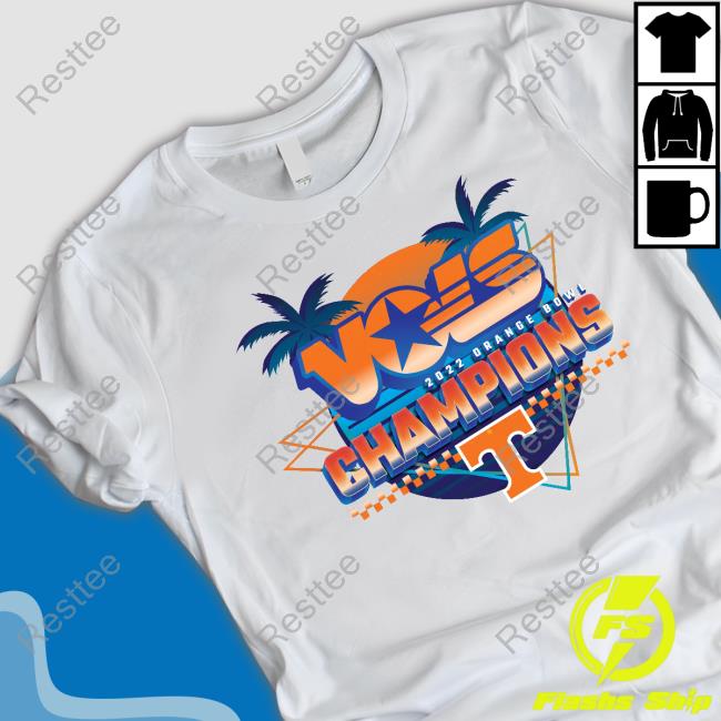Official Vols 2022 Orange Bowl Champions Tee