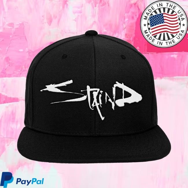 Staind Merch Classic Logo Snapback Cap Staind Band Shop