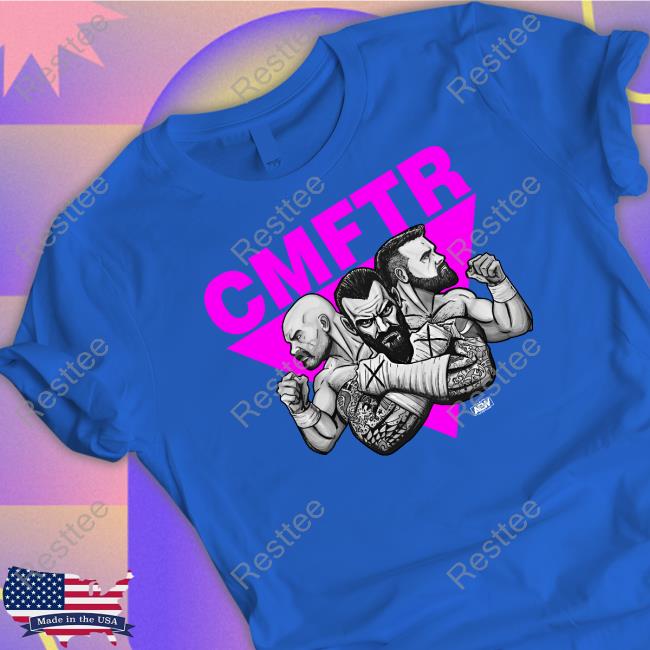 Official All Elite Wrestling CM Punk And FTR The Foundation Long Sleeve Tee