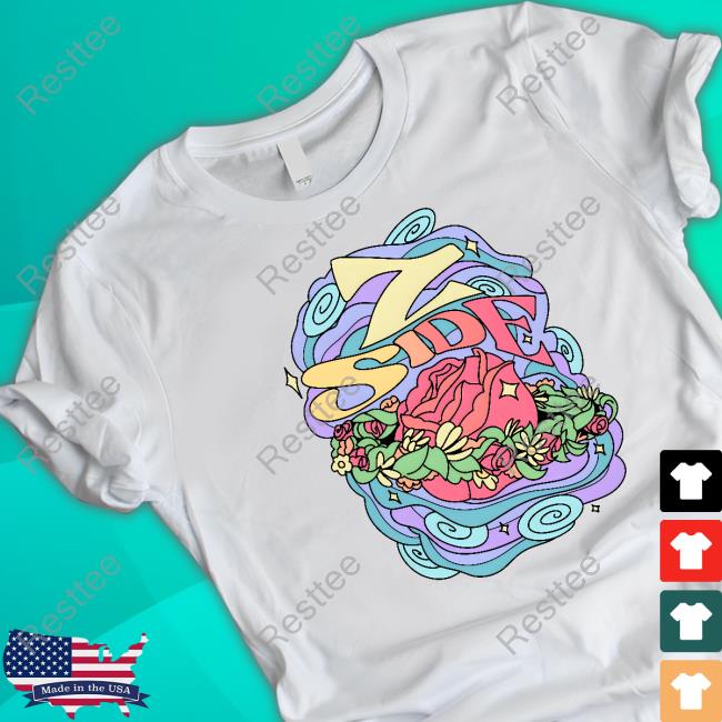 Z Side Rose Planet Long Sleeve Tee