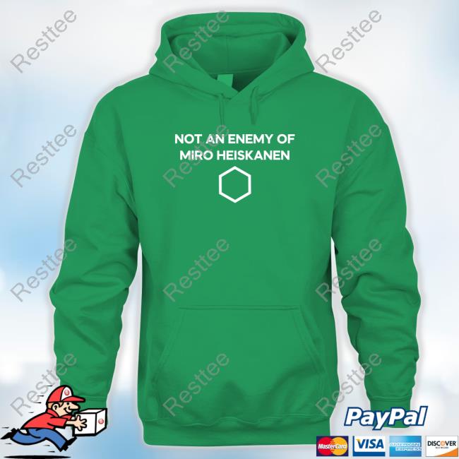 Official Not An Enemy Of Miro Heiskanen T-Shirt