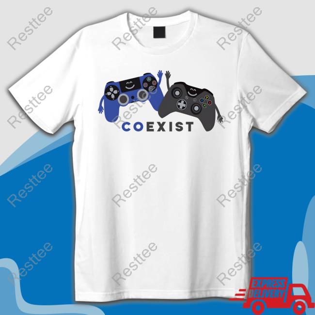 Coexist Xbox Shirt 2023