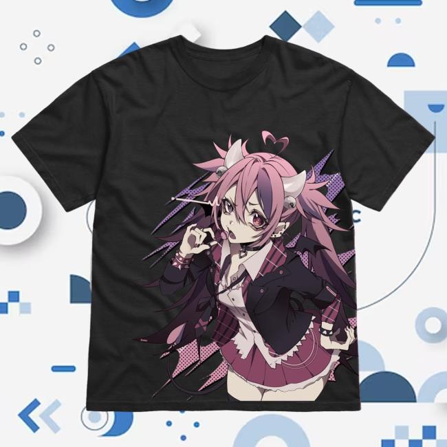 Official Vshojo Merch Store Ironmouse Delinquent Ironmouse Black Popover Shirt