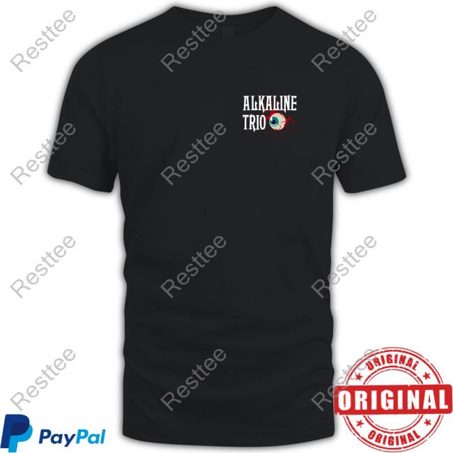 Official Alkaline Trio x Rock Sound Blood, Hair, And Eyeballs T-Shirt