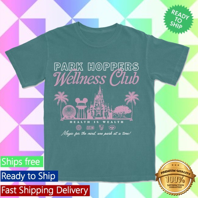The Lost Bros Park Hopper Wellness Club Shirt The Lost Bros Merch