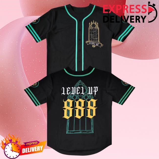Official Level Up Merch Store Level Up - Solar Summer Baseball Jersey Shirt 2024 Levelupdub
