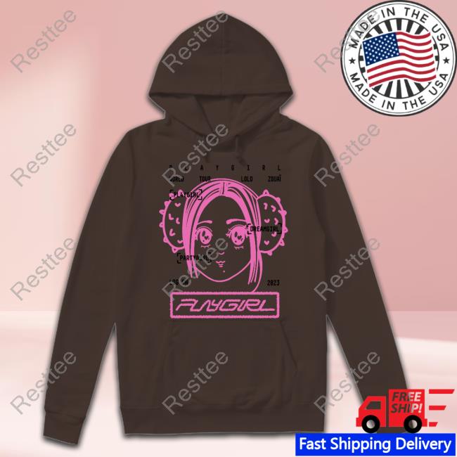 Playgirl Merch World Tour Lolo Zouaï 2023 Shirt Playgirl Merch World Tour Lolo Zouaï 2023 Sweatshirt