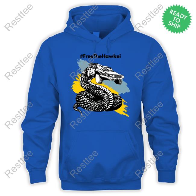 Official Free The Hawkei Ukraine Snake Hoodie