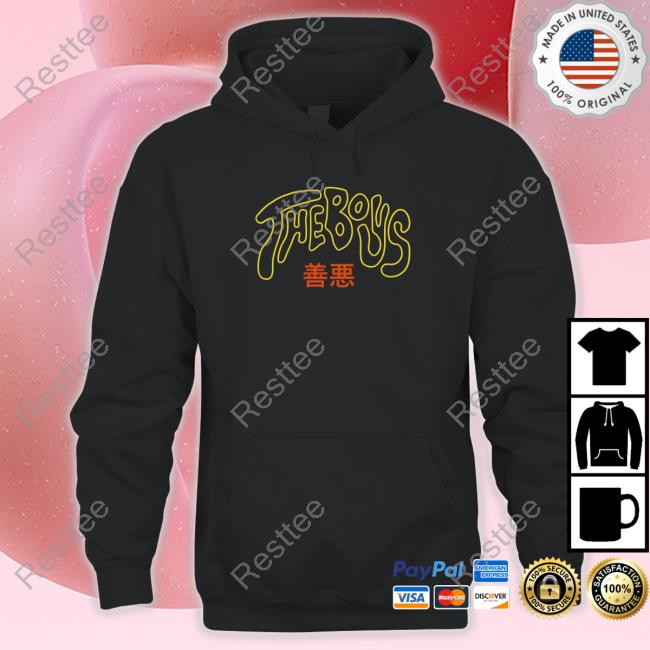 The Boys Youtube Merch The Boys Good Vs Evil Black Sweatshirt