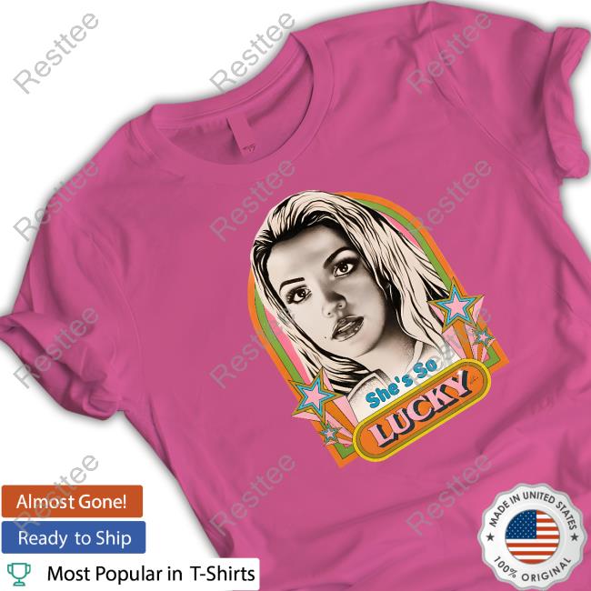 Britney She's So Lucky Tee Shirt