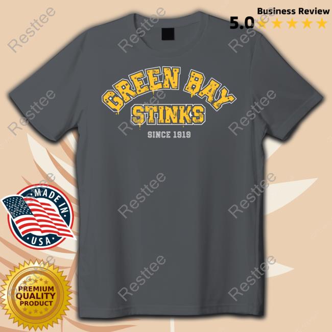 Sotastick Green Bay Stinks Since 1919 T Sweatshirt John Randle Green Bay Stinks New Tee