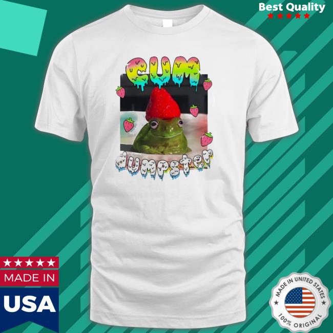 Official Cray Wearing Cum Dumpster Frog Hoodie