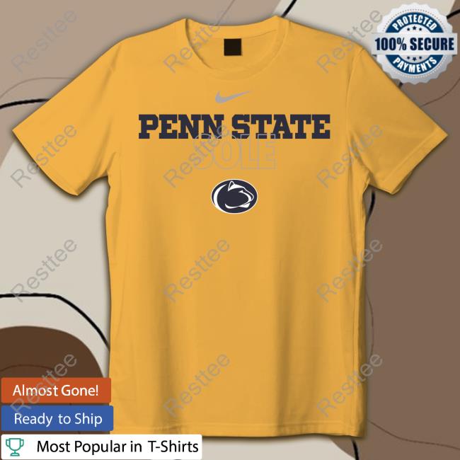 Penn State Nittany Lions On Court T Shirt Penn State Sole Long Sleeved T Shirt