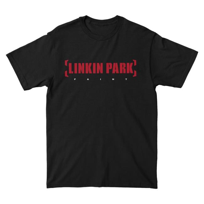 Official Linkin Park Merch Store Linkin Park Faint Single Black Tshirt Linkin Park Apparel Clothing Shop LinkinPark
