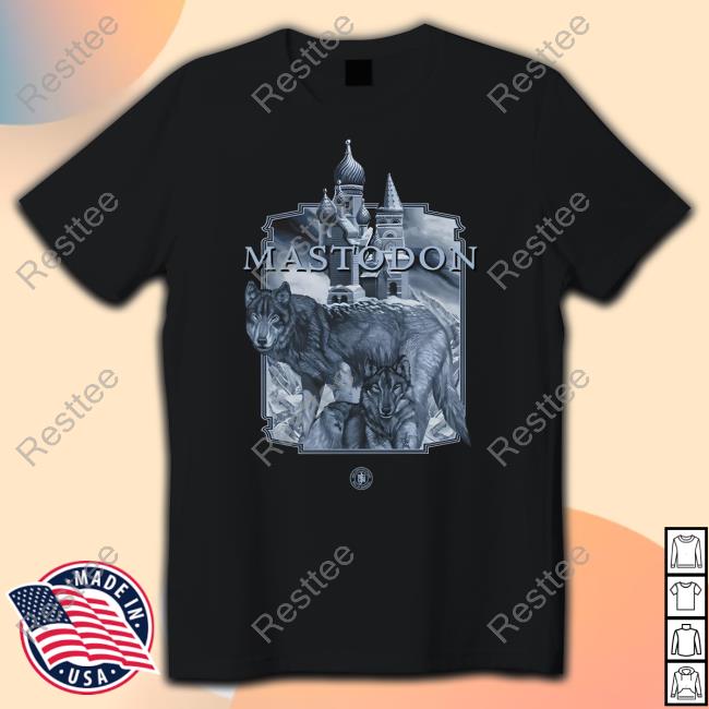 Mastodon Merch Hushed Wolf Fashion Clothes