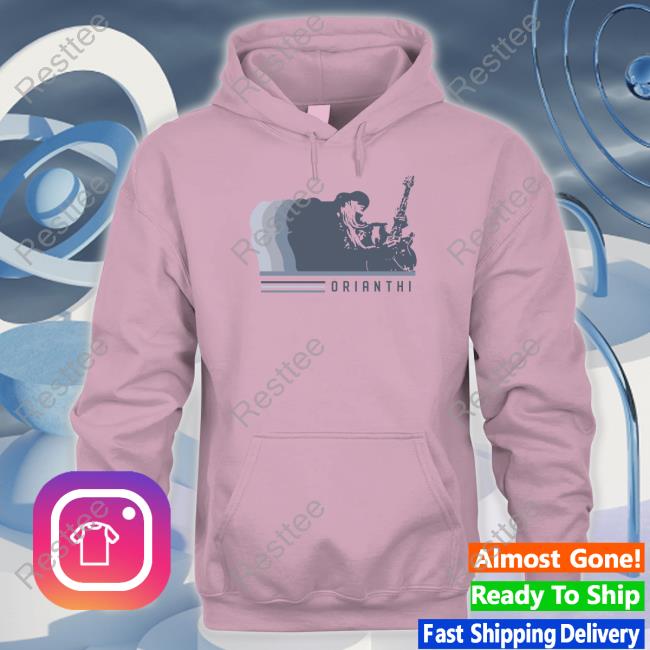 Orianthi Blue Silhouette Tee