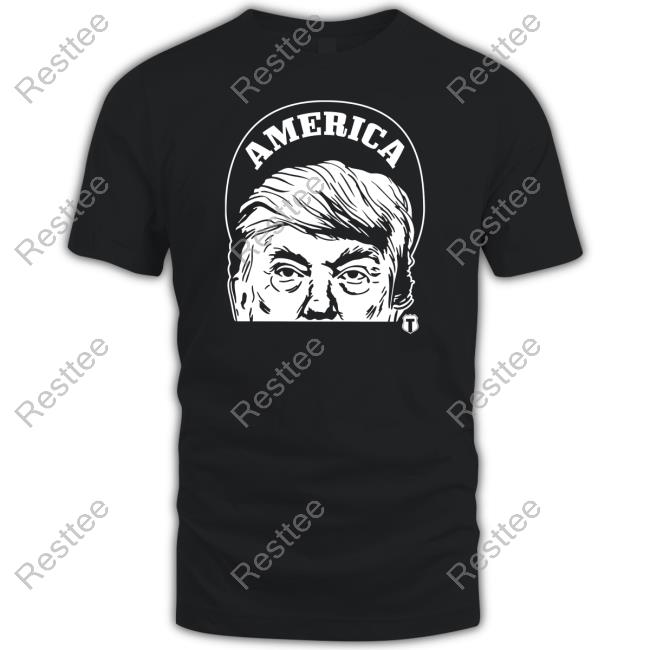 Official The Officer Tatum Retro Trump Face America Cap