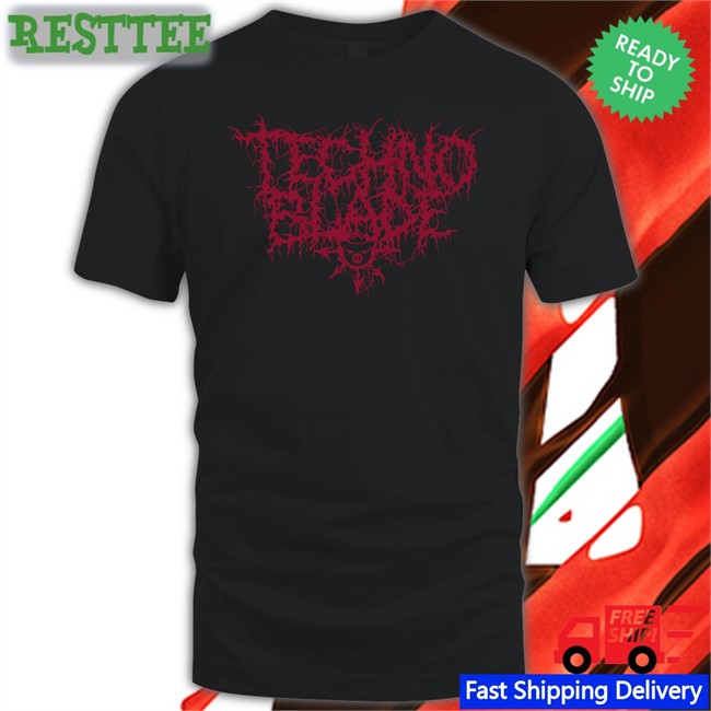 Technoblade Merchandise Technoblade Metal Font Tee Shirt