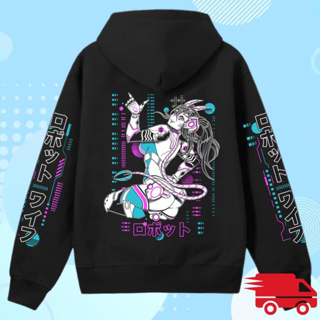 Official Uwumarket Yuzupyon Robowaifu Pullover Sweatshirt Uwu Market