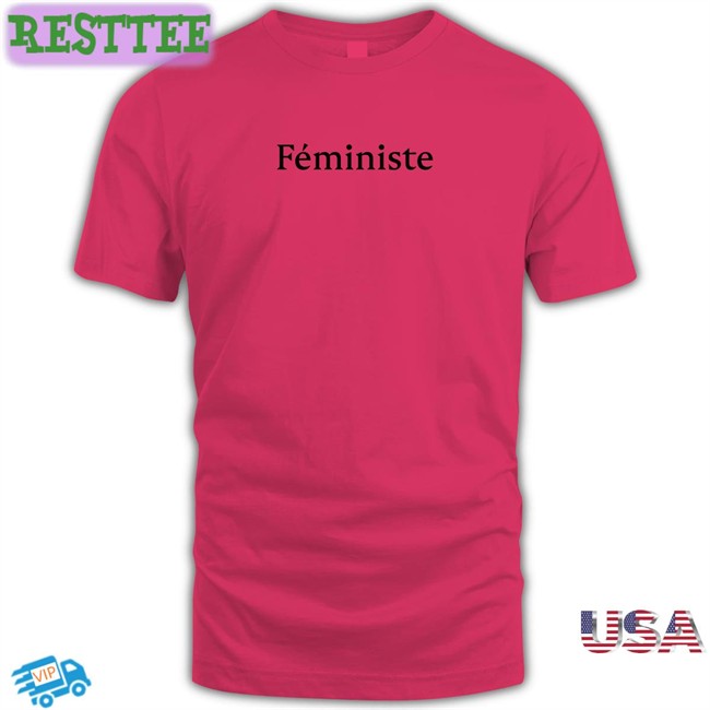 Big Nenz Féministe Tee White Big Nenz Féministe Shirt 2022 Pink