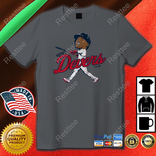 Breakingt Rafael Devers Caricature Long Sleeve T Shirt Rafael Devers Caricature T Shirts
