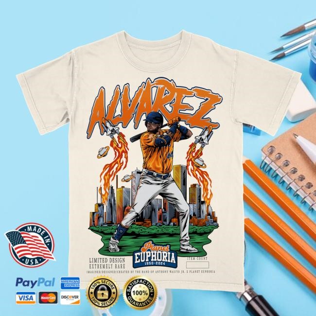 Planet Euphoria Merch Yordan Alvarez New Shirt #/500 – Euphoria Shop