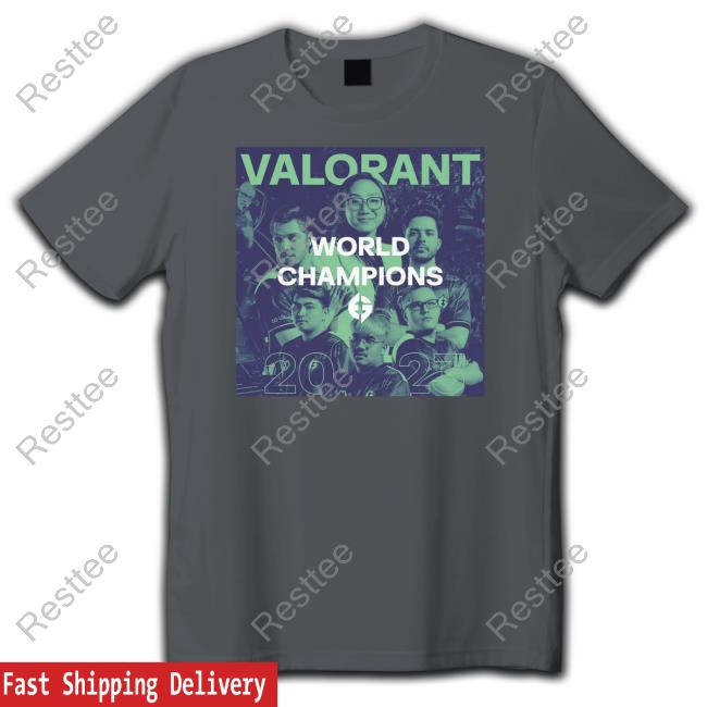 Official Evil Geniuses Merch VALORANT World Champions Tee