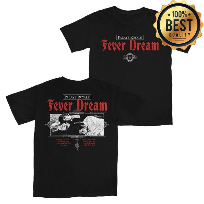 Official Sumerian Records Shop Merch Palaye Royale "Tracklist" Shirts