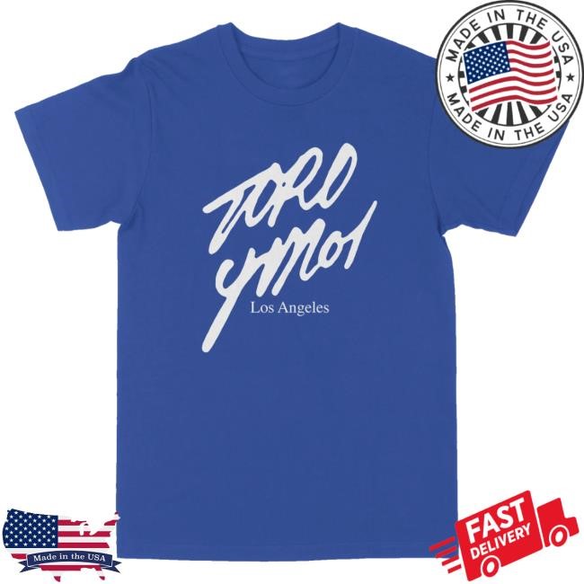 Official Toro y Moi Merch Store Script L.A. Shirt 2024 Toro y Moi