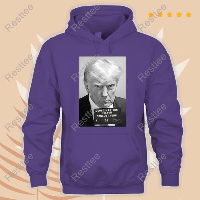 Shitheadsteve Georgia Prison Fulton Donald Trump 8 24 2023 County Mugshot T Shirts Official Georgia Prison Fulton Donald Trump 8 24 2023 County Mugshot Shirt