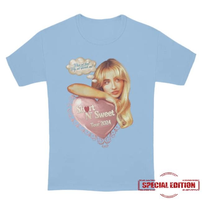 Short n' Sweet Tour Where Are Thou Unisex S/s Shirt - Sabrina Carpenter Official Store