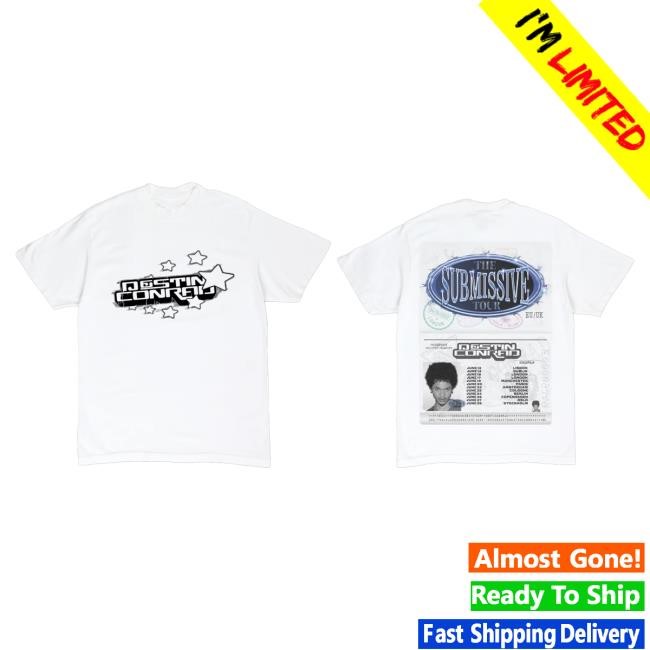 Official Destin Conrad Merch Store EU/UK SUBMISSIVE Tour New Shirt DestinConrad